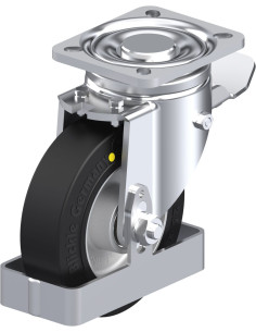 LH-ALEV 125K-1-ST-EL-FS antistatinis ratukas su stabdžiais