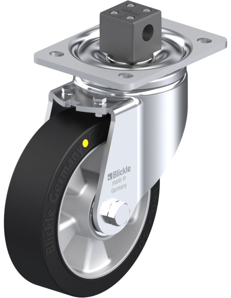 LH-ALEV 160K-CS13-EL antistatinis ratukas su stabdžiais