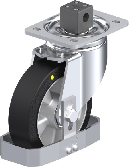 LH-ALEV 160K-CS13-EL-FS antistatinis ratukas su stabdžiais