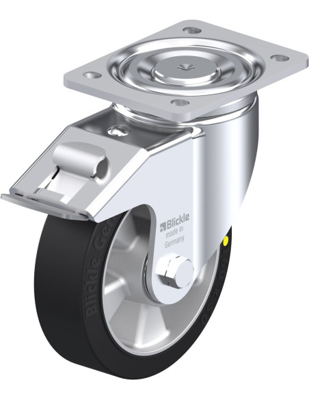 LH-ALEV 160K-FI-EL antistatinis ratukas su stabdžiais