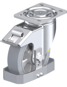 LH-ALEV 160K-FI-SG-AS-FS antistatinis ratukas su stabdžiais