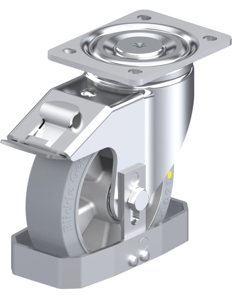 LH-ALEV 160K-FI-SG-AS-FS antistatinis ratukas su stabdžiais