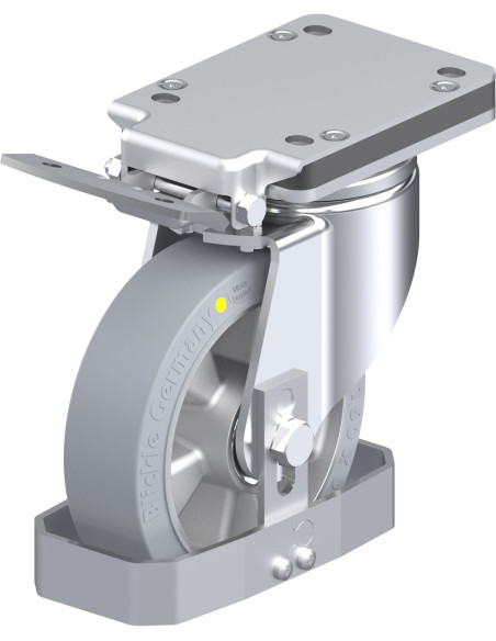 LH-ALEV 160K-IS-SG-AS-FS antistatinis ratukas su stabdžiais