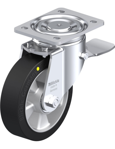 LH-ALEV 160K-ST-EL antistatinis ratukas su stabdžiais