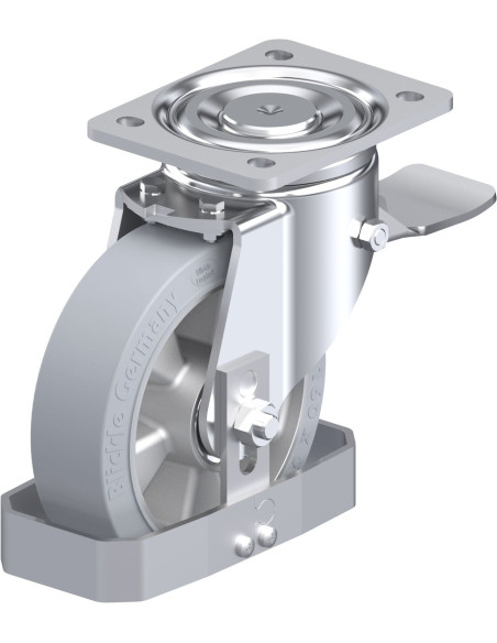 LH-ALEV 160K-ST-SG-FS pasukamas ratukas su stabdžiais