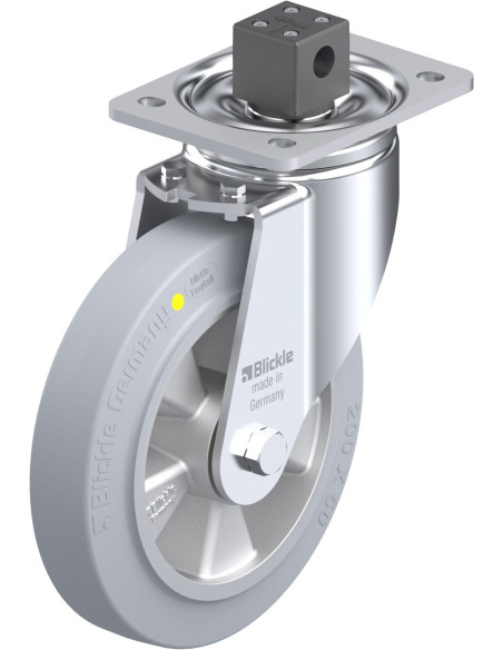 LH-ALEV 200K-CS13-SG-AS antistatinis ratukas su stabdžiais