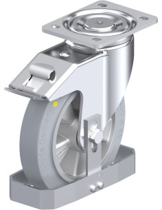 LH-ALEV 200K-FI-SG-AS-FS antistatinis ratukas su stabdžiais