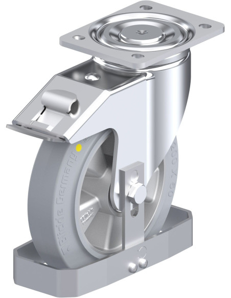 LH-ALEV 200K-FI-SG-AS-FS antistatinis ratukas su stabdžiais