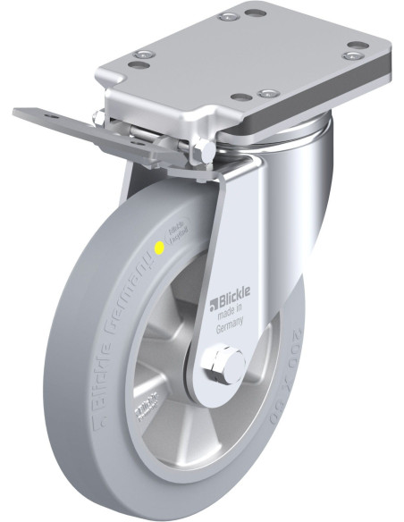 LH-ALEV 200K-IS-SG-AS antistatinis ratukas su stabdžiais