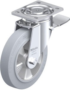 LH-ALEV 200K-ST-SG pasukamas ratukas su stabdžiais