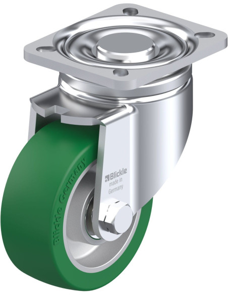 LH-ALST 100K-1 poliuretano pasukamas ratukas 100 mm