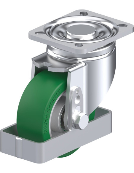 LH-ALST 100K-1-FS poliuretano pasukamas ratukas 100 mm