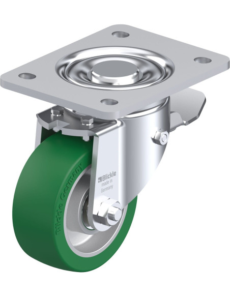 LH-ALST 100K-3-ST poliuretano pasukamas ratukas su