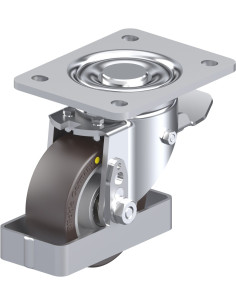 LH-ALST 100K-3-ST-AS-FS antistatinis ratukas su stabdžiais