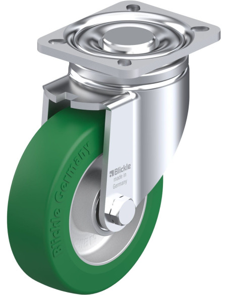 LH-ALST 125K-1 poliuretano pasukamas ratukas 125 mm