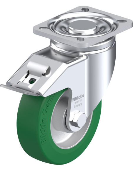 LH-ALST 125K-1-FI poliuretano pasukamas ratukas su