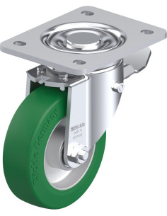 LH-ALST 125K-3-ST poliuretano ratukas su stabdžiais