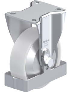 BH-PO 125G-1-FA-FS sintetinis fiksuotas ratukas 125 mm