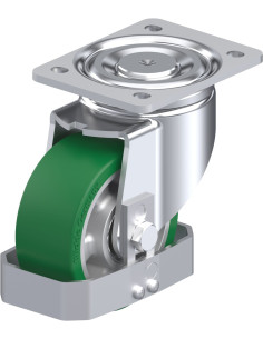 LH-ALST 127K-FS poliuretano pasukamas ratukas 125 mm