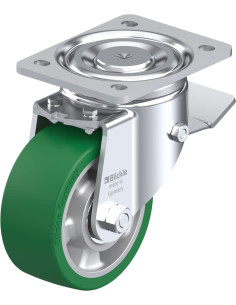 LH-ALST 127K-ST poliuretano ratukas su stabdžiais