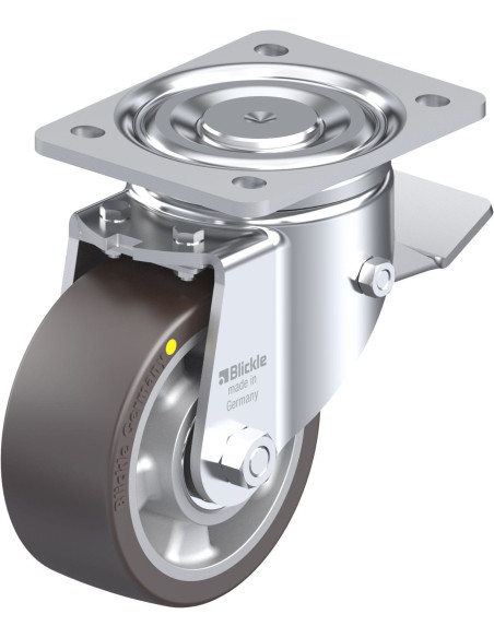 LH-ALST 127K-ST-AS antistatinis ratukas su stabdžiais