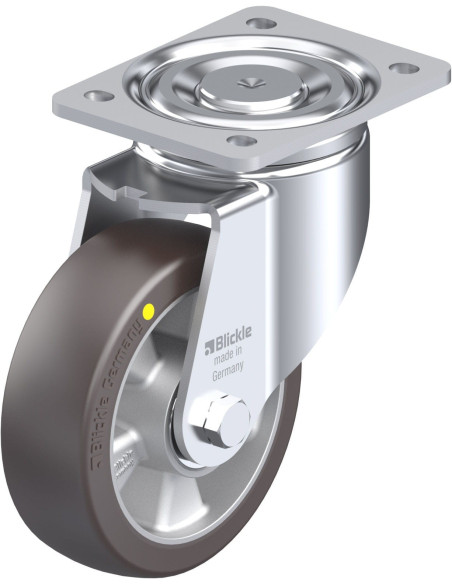 LH-ALST 150K-AS antistatinis poliuretaninis ratukas 150 mm