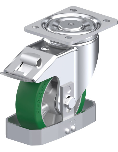 LH-ALST 150K-FI-FS poliuretano pasukamas ratukas su