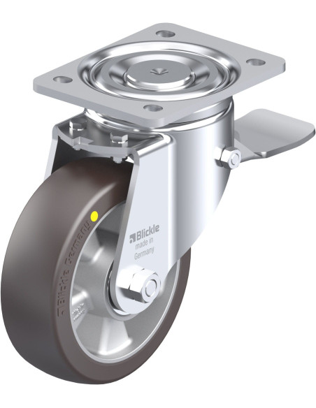 LH-ALST 150K-ST-AS - antistatinis poliuretaninis ratukas su