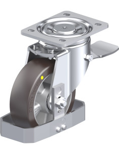 LH-ALST 150K-ST-AS-FS antistatinis ratukas su stabdžiais