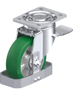 LH-ALST 150K-ST-FS poliuretano pasukamas ratukas su