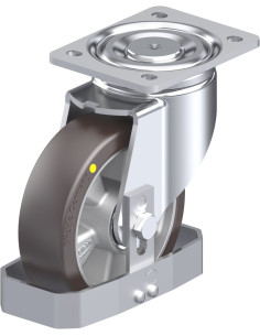 LH-ALST 160K-AS-FS antistatinis poliuretaninis ratukas 160