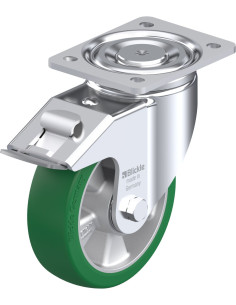 LH-ALST 160K-FI poliuretano ratukas su stabdžiais