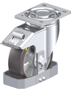 LH-ALST 160K-FI-AS-FS antistatinis ratukas su stabdžiais