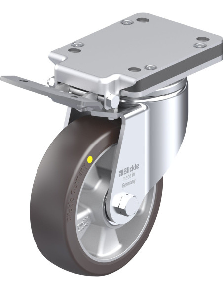 LH-ALST 160K-IS-AS antistatinis ratukas su stabdžiais