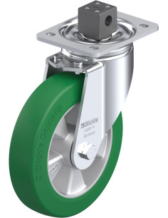 LH-ALST 200K-CS13 poliuretano ratukas su stabdžiais