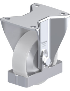 BH-PO 125G-3-FA-FS sintetinis fiksuotas ratukas 125 mm