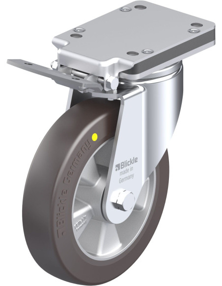 LH-ALST 200K-IS-AS antistatinis poliuretaninis ratukas su