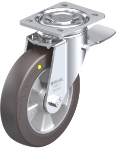 LH-ALST 200K-ST-AS antistatinis poliuretaninis ratukas su