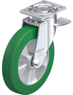 LH-ALST 250K-ST poliuretano ratukas su stabdžiais