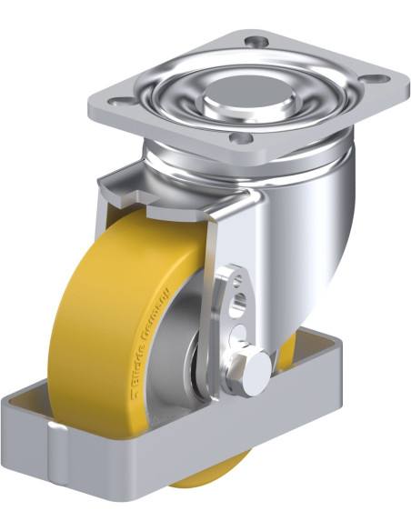 LH-ALTH 100K-1-FS poliuretano pasukamas ratukas 100 mm