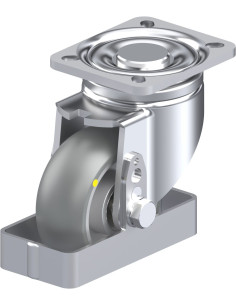 LH-ALTH 101K-1-AS-CO-FS antistatinis poliuretaninis ratukas