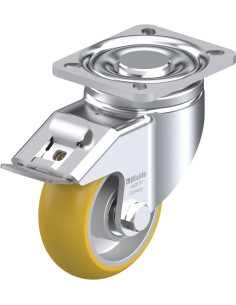 LH-ALTH 101K-1-FI-CO poliuretano ratukas su stabdžiais