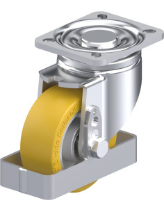 LH-ALTH 101K-1-FS poliuretano pasukamas ratukas 100 mm