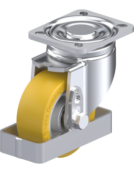 LH-ALTH 101K-1-FS poliuretano pasukamas ratukas 100 mm
