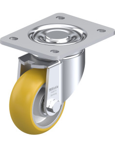 Poliuretano pasukamas ratukas LH-ALTH 101K-3-CO 100 mm