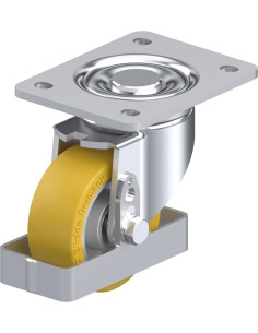 LH-ALTH 101K-3-FS poliuretano pasukamas ratukas 100 mm