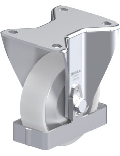 BH-PO 125KA-3-FA-FS sintetinis fiksuotas ratukas 125 mm