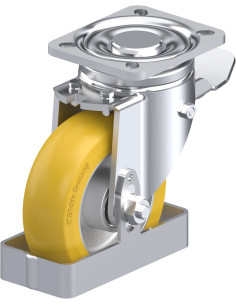 LH-ALTH 125K-1-ST-CO-FS poliuretano pasukamas ratukas su