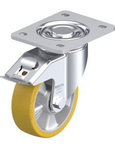 LH-ALTH 125K-3-FI poliuretano ratukas su stabdžiais