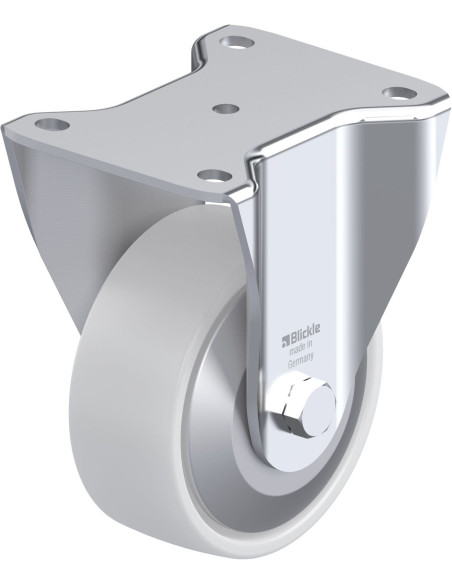 BH-PO 127K-FA sintetinis fiksuotas ratukas 125 mm